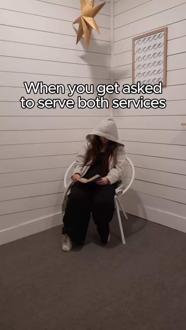 When someone calls out and it's time for round 2. 🥊
Kids team... the real MVPs.💪😎

#kidsministry #funny #kidschurch #iykyk #churchhumor